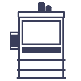 Cardboard Baler Icon