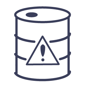 Hazardous waste Icon