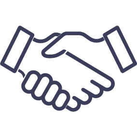 Partnership Icon - hand shake
