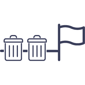 Axil Waste Miles Icon