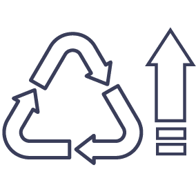 Axil Increased Recycling Icon