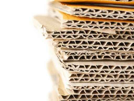 stacked Cardboard