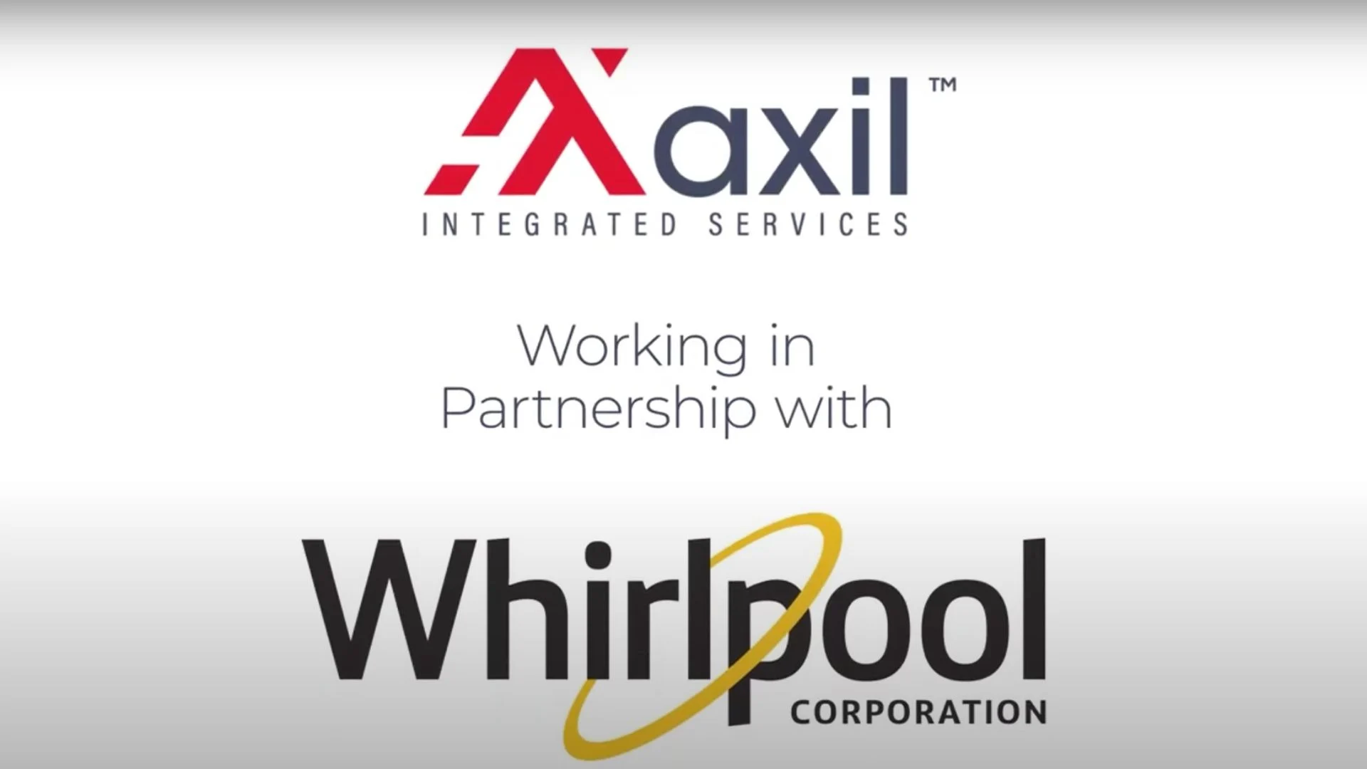 Axil working in partnership with Whirlpool