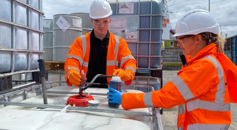 Testing at Cannock site